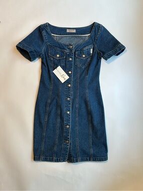 Guess vintage Women's Denim Jeans in Dark Blue Wash